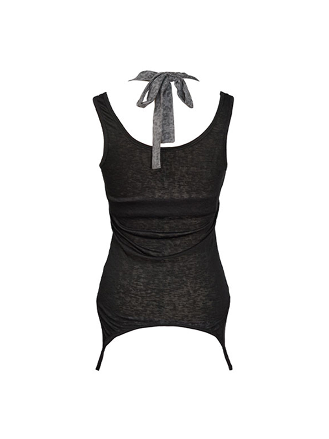 CestNous|Layered Halter Neck Printed Tank Top-Black - PSYLOS 1, CestNous|Layered Halter Neck Printed Tank Top-Black, Tank Top, CestNous, PSYLOS 1